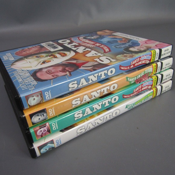 Santo Lot of 4 dvd's Dracula Blue Demon Frankenstein DVD Collection - Picture 5 of 6